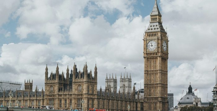 Big Ben and the Houses of Parliament in London